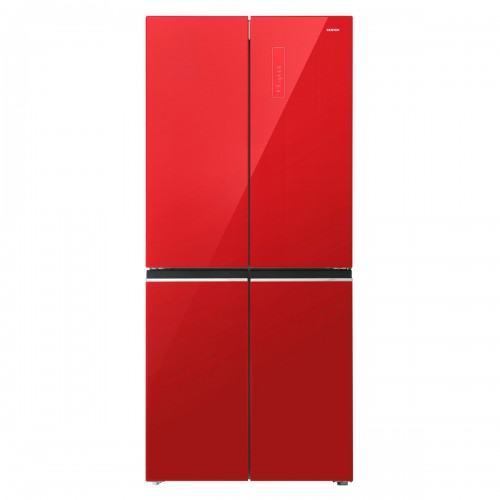Холодильник CENTEK CT-1744 Red Glass