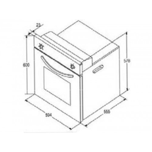 Электрический духовой шкаф avex hm 6170 bx