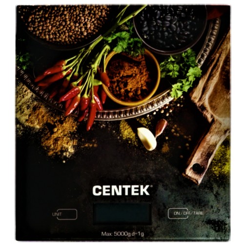 Весы кухонные CENTEK CT-2462 специи/стекло
