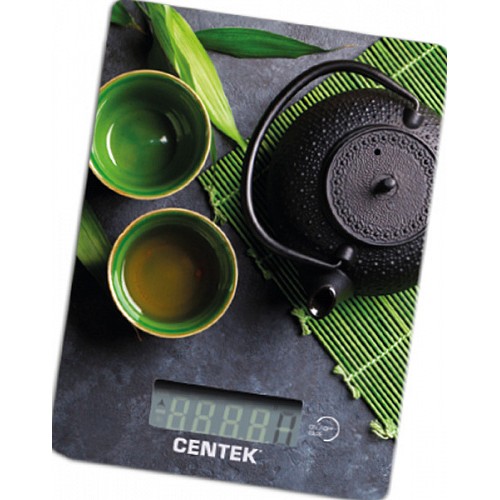 Весы кухонные CENTEK CT-2457 зеленый чай