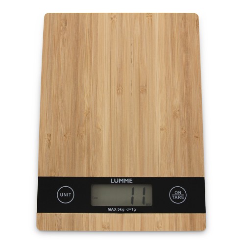Весы кухонные LUMME  LU-1346 (бамбук)