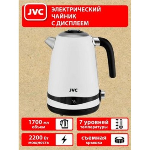 Электрочайник JVC  JK-KE1730 black