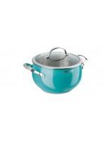 Кастрюля  RONDELL  RDS-718 Turquoise с/кр 20 см 3,8 л