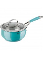 Сотейник RONDELL  RDS-716 Turquoise с/кр 16 см 1,5 л