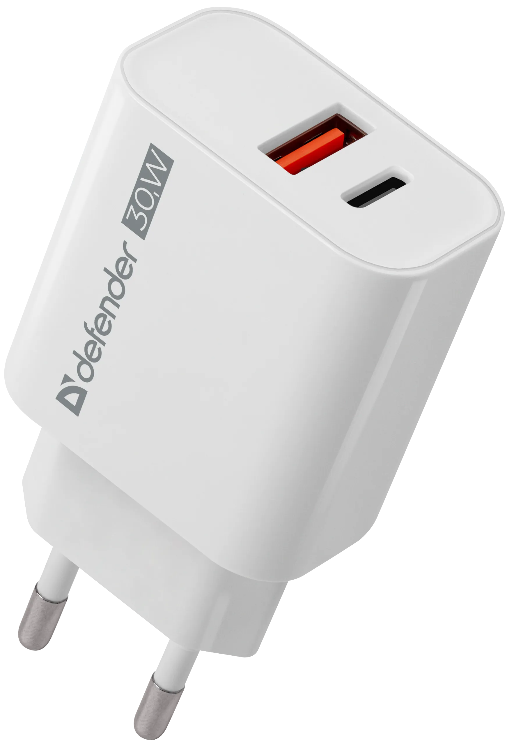 СЗУ DEFENDER UPA-130 USB-A - Type-C 30W PD QC3.0 1 СЗУ DEFENDER UPA-130 USB-A - Type-C 30W PD QC3.0 1