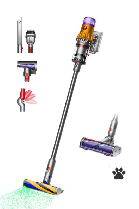 Пылесос аккумуляторный DYSON V12 Detect Slim Absolute 1