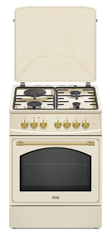 Плита комбинированная MIU Granma 613S (Бежевая) 1