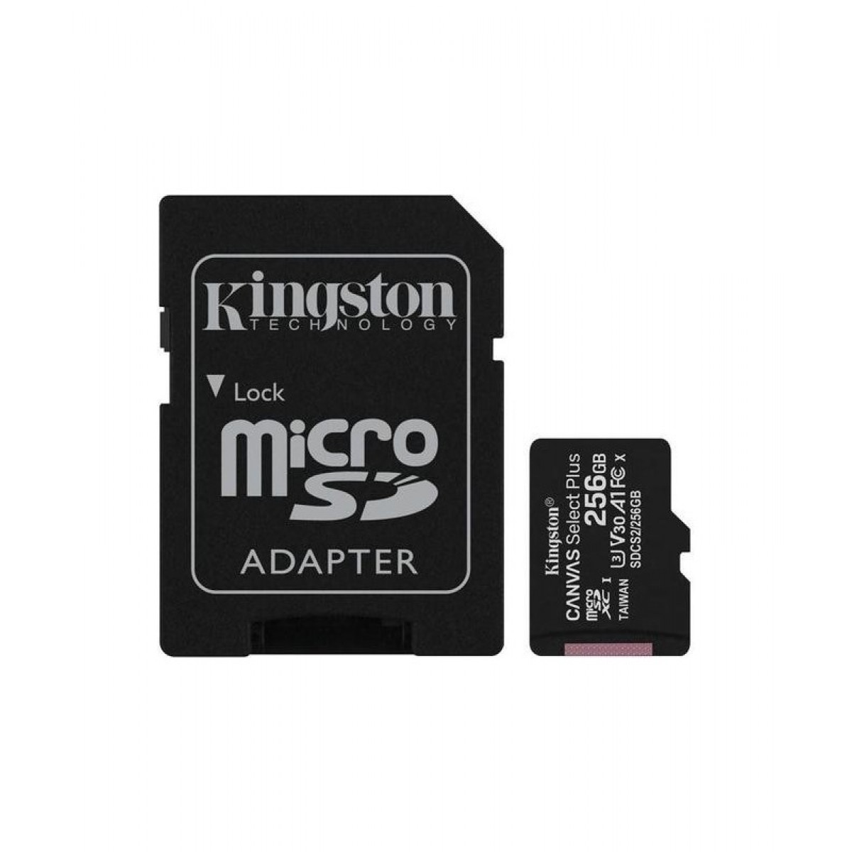 Карта памяти KINGSTON microSDXC 256Gb Canvas Select+ A1 (R100/W85) +ad 1 Карта памяти KINGSTON microSDXC 256Gb Canvas Select+ A1 (R100/W85) +ad 1