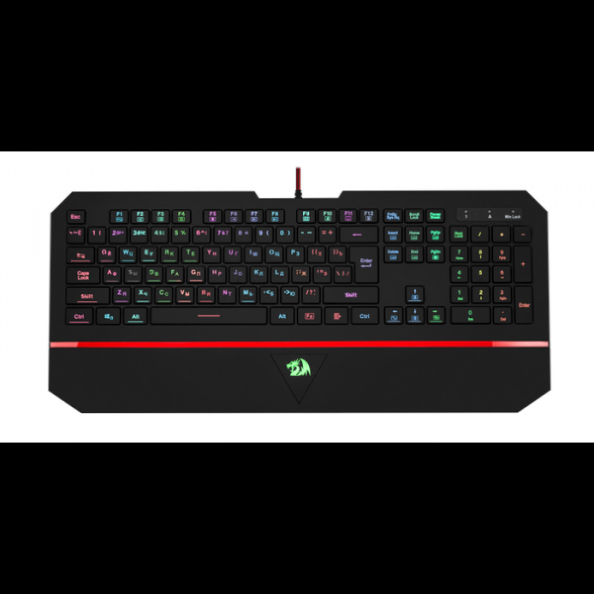 Клавиатура REDRAGON (78378) Karura2 RGB Подставка 104 клав 1 Клавиатура REDRAGON (78378) Karura2 RGB Подставка 104 клав 1