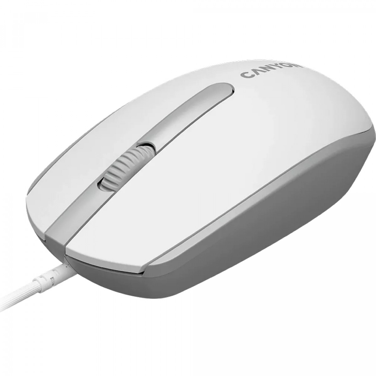 Мышь CANYON M-10 USB White Grey (CNE-CMS10WG) 1 Мышь CANYON M-10 USB White Grey (CNE-CMS10WG) 1