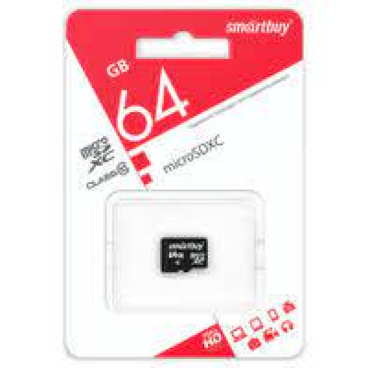 Карта памяти SmartBuy 64GB Class 10 w/o adapter LE 1 Карта памяти SmartBuy 64GB Class 10 w/o adapter LE 1