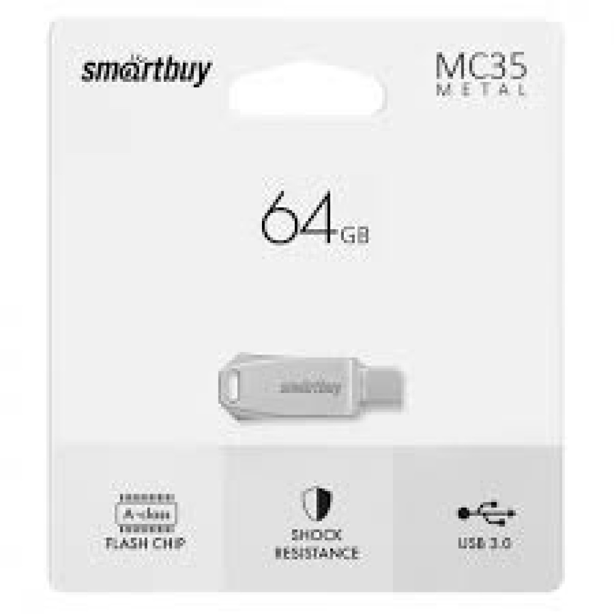 USB Флеш накопитель SMARTBUY 64GB MC35 Metal Dual Type-C/Type-A 1 USB Флеш накопитель SMARTBUY 64GB MC35 Metal Dual Type-C/Type-A 1