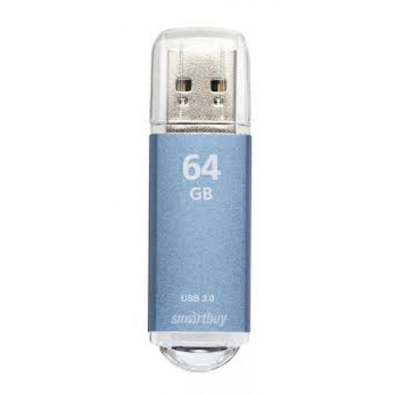 USB Флеш накопитель SMARTBUY 64GB V-Cut USB3.0 (Синий) 1
