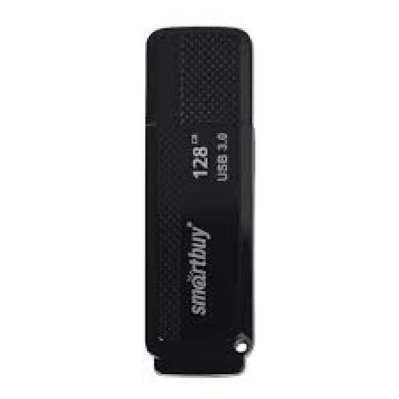 USB Флеш накопитель SMARTBUY 128GB GLOSSY USB 3.0 (Тёмно-серый) 1