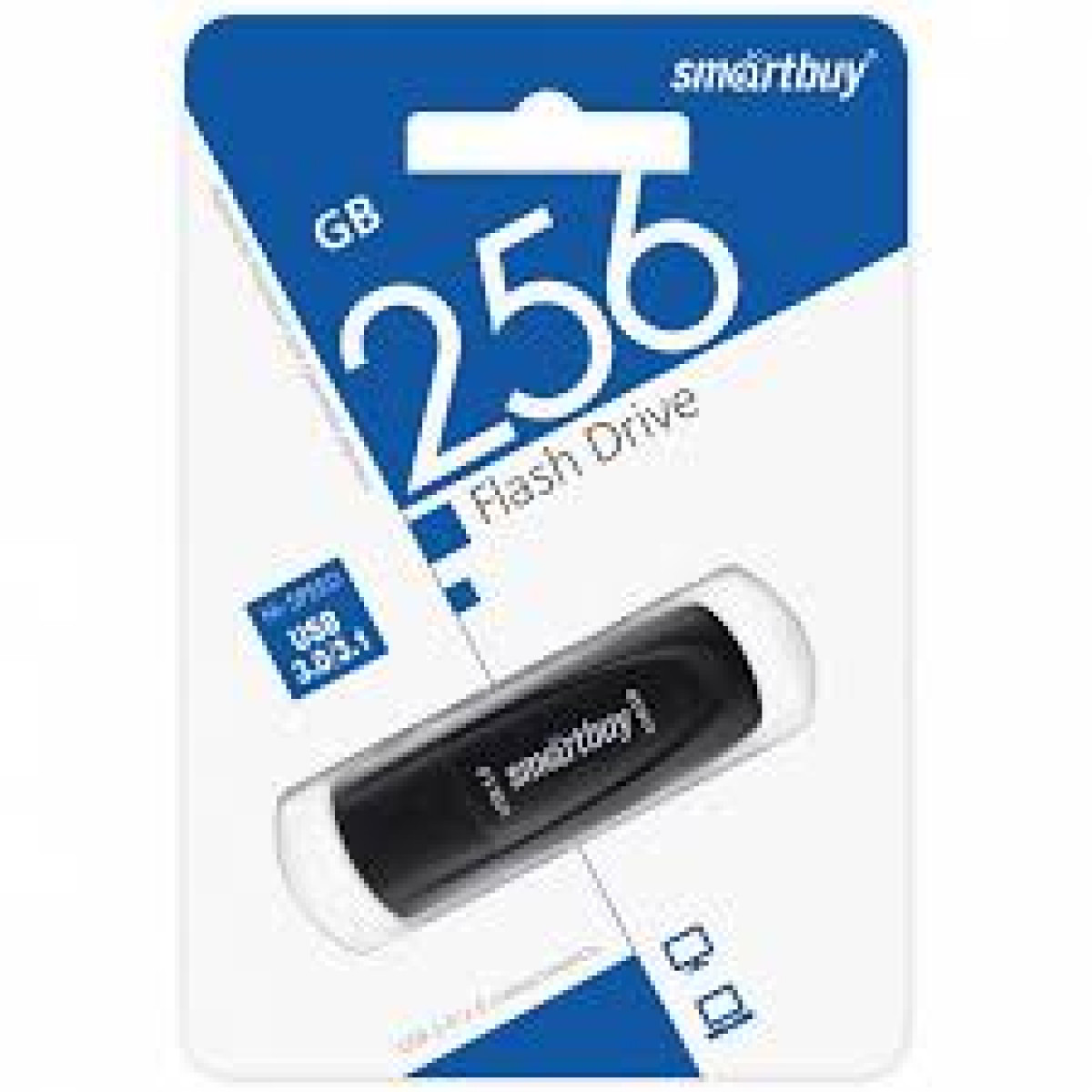 USB Флеш накопитель SMARTBUY 256GB Scout USB 3.0 (Черный) 1 USB Флеш накопитель SMARTBUY 256GB Scout USB 3.0 (Черный) 1