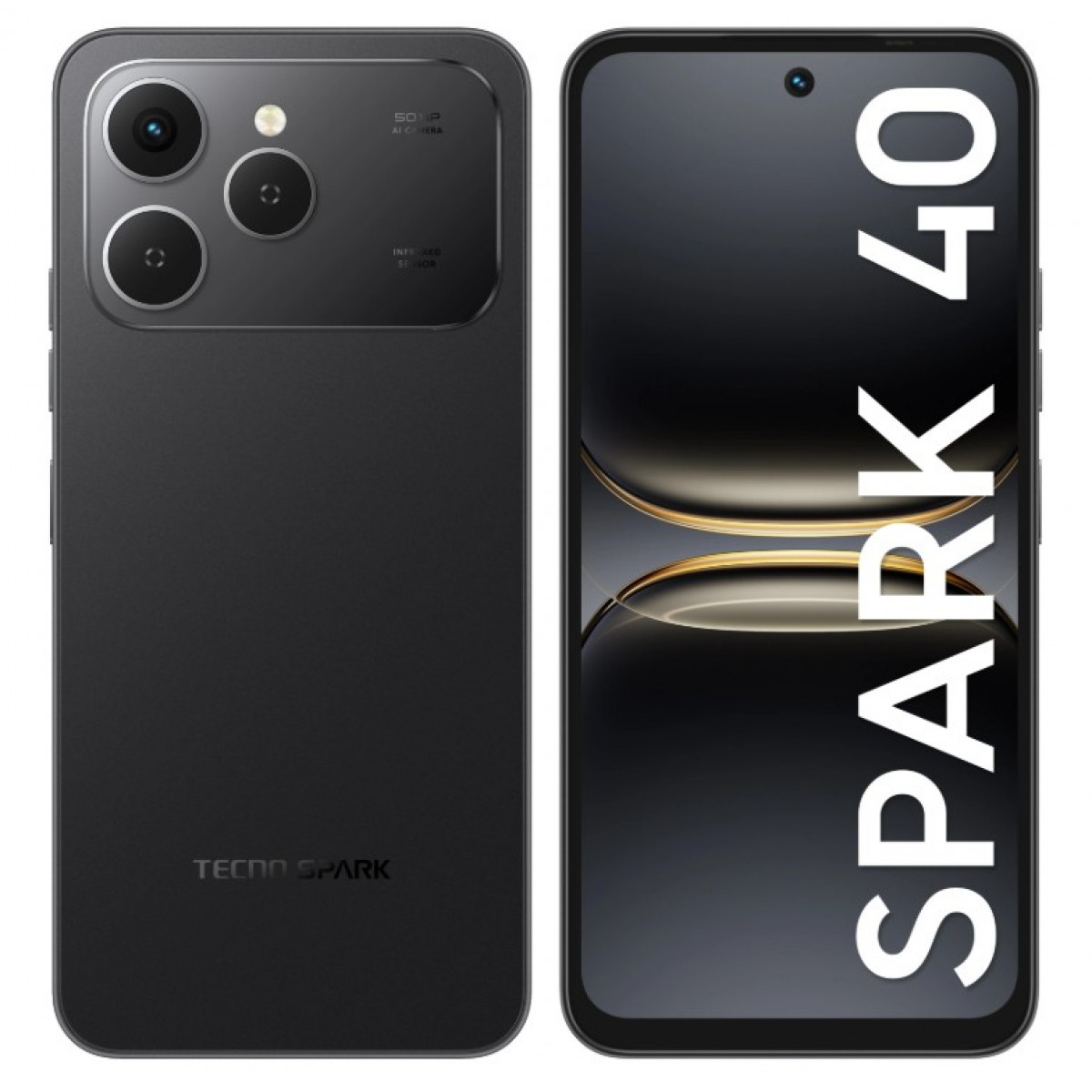 Смартфон TECNO Spark 40 8/256GB (Ink Black) 1 Смартфон TECNO Spark 40 8/256GB (Ink Black) 1