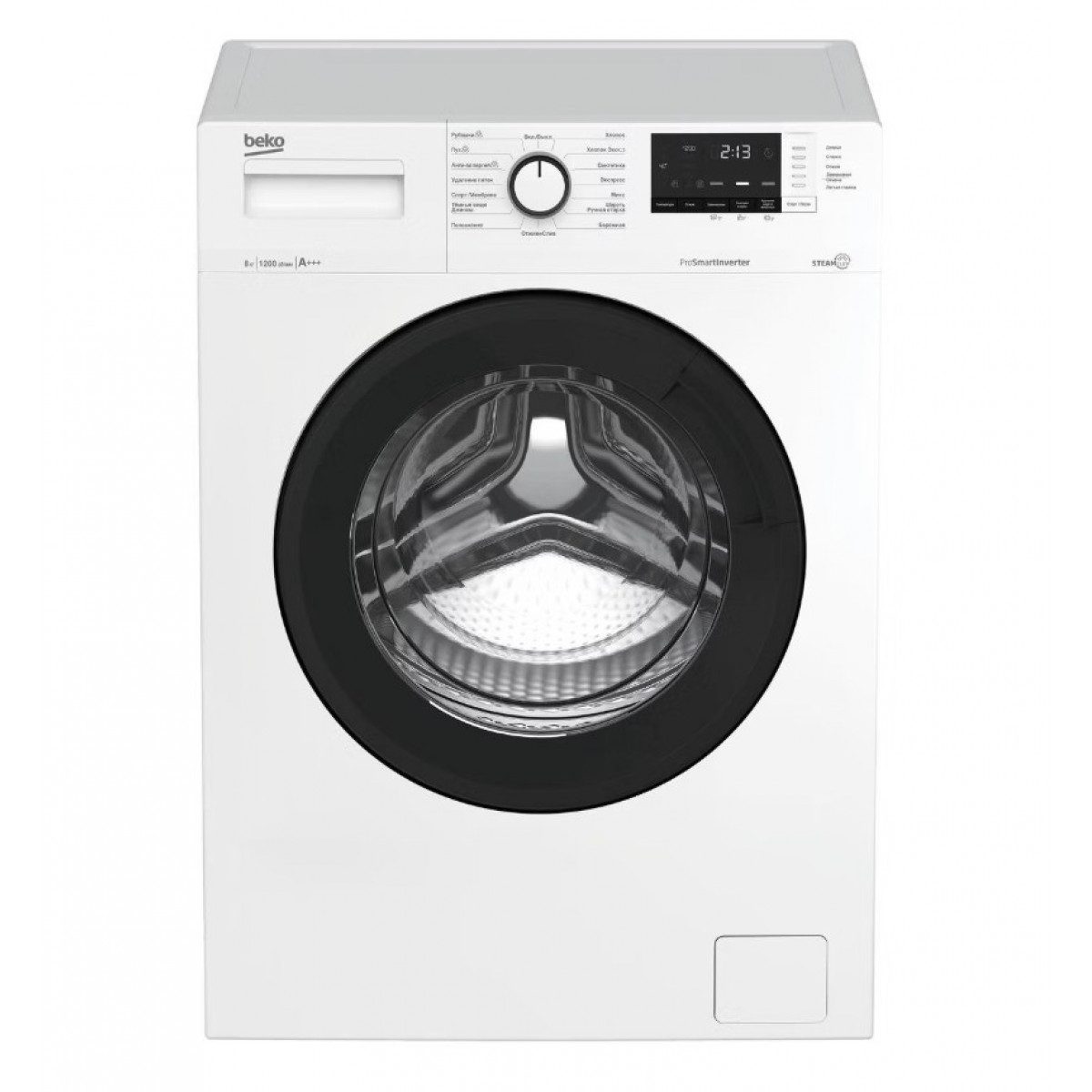 Стиральная машина BEKO WSRE8612XAWI 1 Стиральная машина BEKO WSRE8612XAWI 1