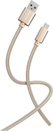 Кабель SMARTBUY S02 USB - MicroUSB 3A 1m (Серый) 1