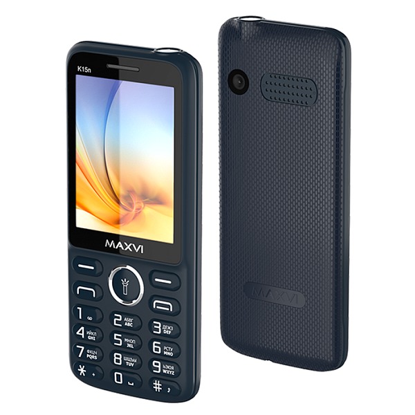 Мобильный телефон MAXVI K15n (Голубой) 1 Мобильный телефон MAXVI K15n (Голубой) 1