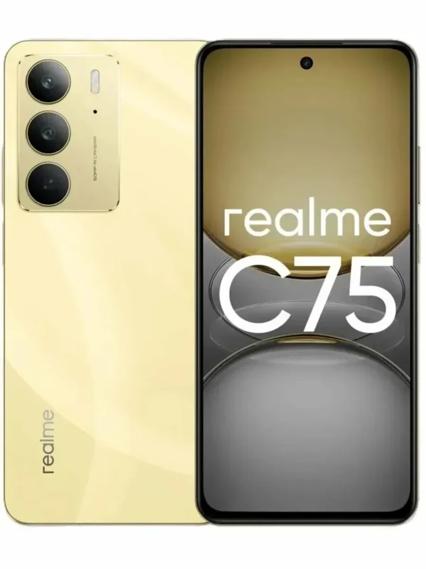 Смартфон REALME C75 8/128Gb (Lightning Gold) 1