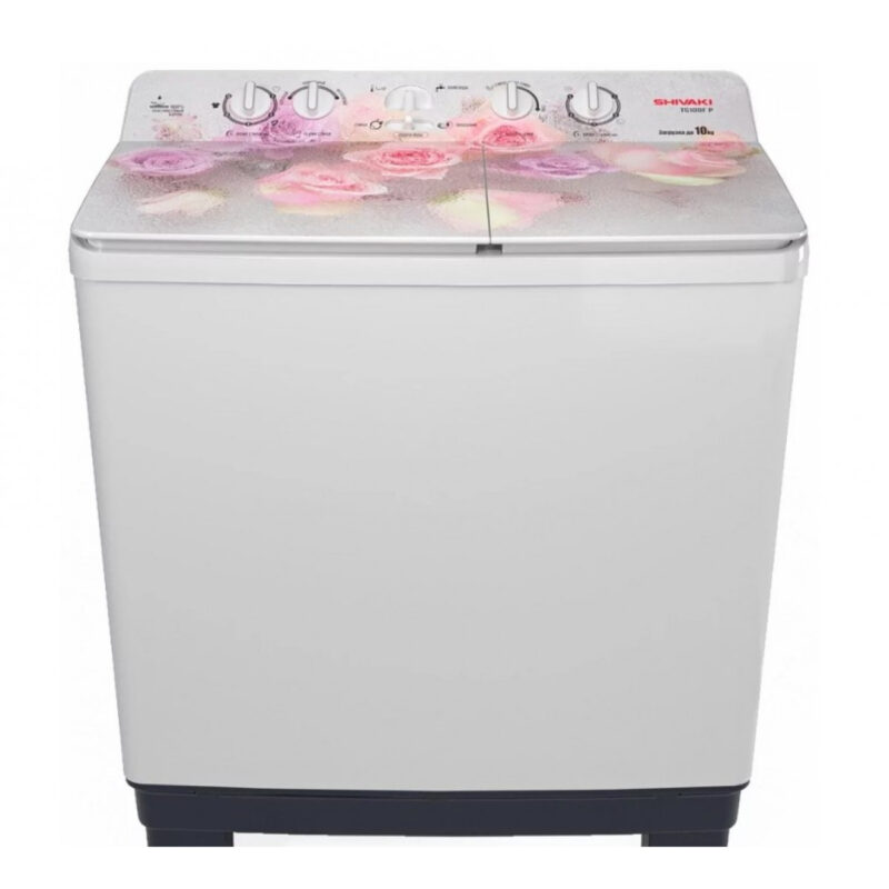 Стиральная машина SHIVAKI TG100FP WATER 01 (РОЗЫ В КАПЛЯХ) 1