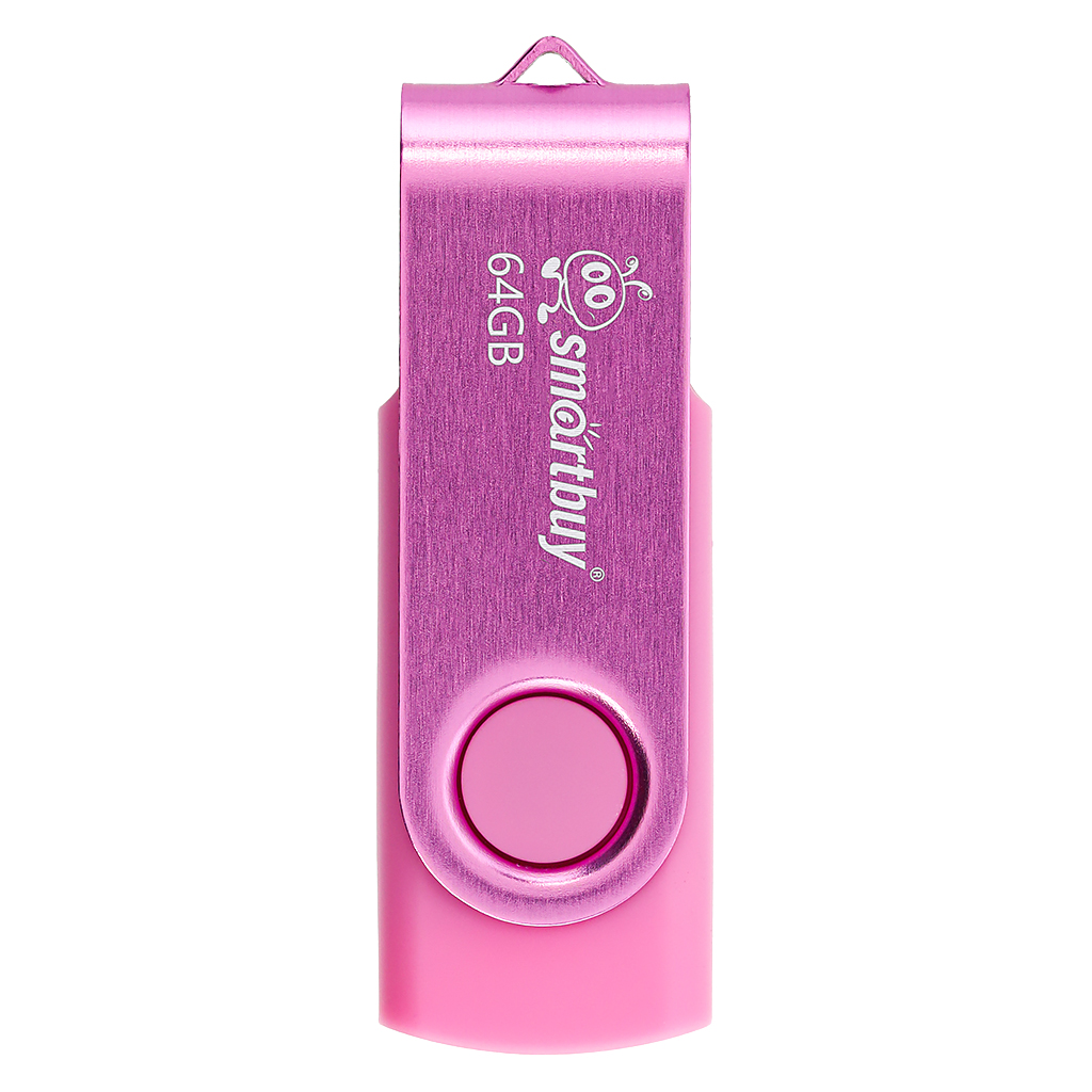 USB Флеш накопитель SMARTBUY 64GB TWIST USB 2.0 (Розовый) 1 USB Флеш накопитель SMARTBUY 64GB TWIST USB 2.0 (Розовый) 1