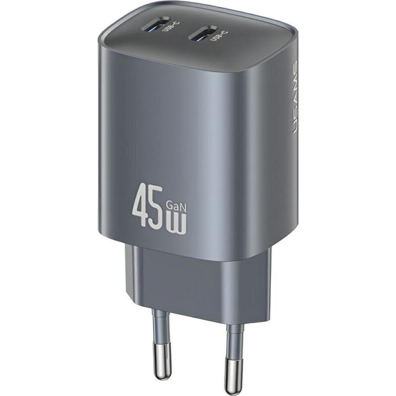 СЗУ USAMS CC305 T66 2Type-C 45W GaN (tarnish) 1