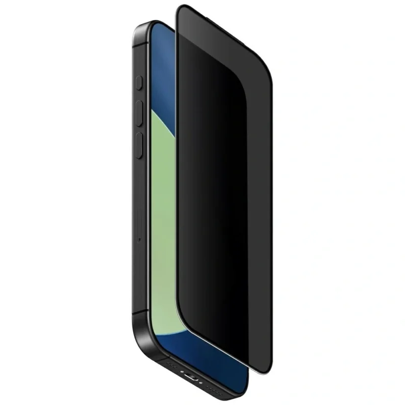 Защитное стекло UNIQ iPhone 17 Pro Max OPTIX Privacy Anti-Dust Filter Black (+installer) 1