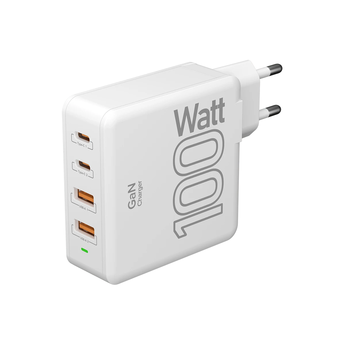 СЗУ LYAMBDA SLT-100 100Вт GaN 2USB-C + 2USB-A 1 СЗУ LYAMBDA SLT-100 100Вт GaN 2USB-C + 2USB-A 1