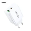 СЗУ REMAX RP-U122 USB + Type-C 33W (Белый) 2