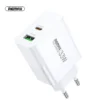 СЗУ REMAX RP-U122 USB + Type-C 33W (Белый) 1