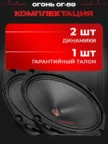 Автоакустика 6x9 URAL Огонь ОГ-69 5