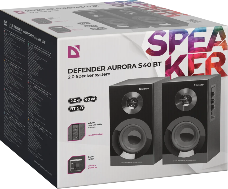 Колонки DEFENDER Aurora S40 1