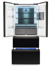 Холодильник HYUNDAI CM55043F (Черный стекло) 1