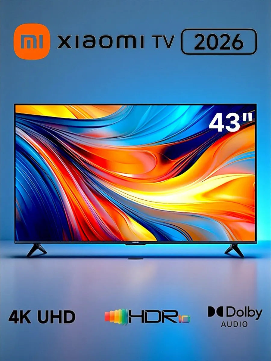 Телевизор XIAOMI TV A 43 2026 (L43MB-AURU) 1