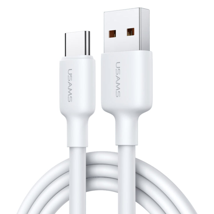 Кабель USAMS US-SJ602 U84 USB - Type-C 3A 2m (Белый) 1 Кабель USAMS US-SJ602 U84 USB - Type-C 3A 2m (Белый) 1