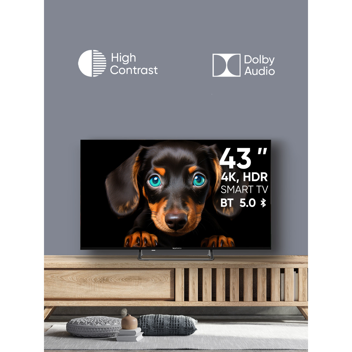 Телевизор TOPDEVICE TDTV43CS06UBK 1 Телевизор TOPDEVICE TDTV43CS06UBK 1