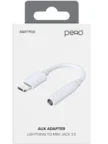 Адаптер PERO AD13 LIGHTNING TO MINI JACK (3.5mm) 3