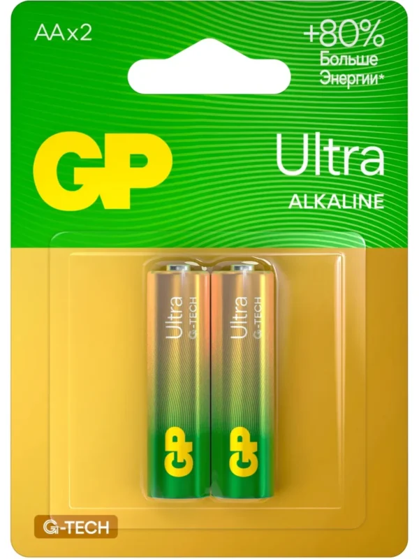 Батарейка GP 15AUA21-2CRSBC2 Ultra 1