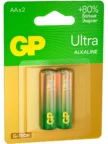 Батарейка GP 15AUA21-2CRSBC2 Ultra 2