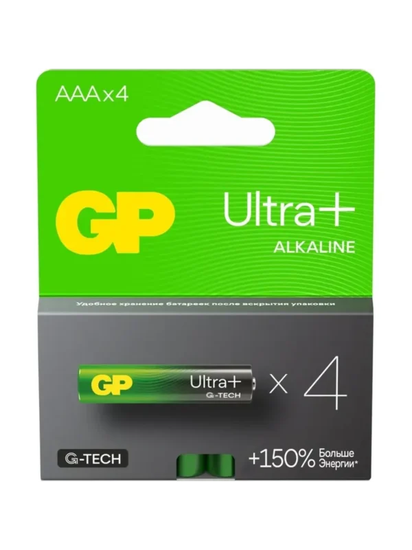 Батарейка GP 24AUPA21-2CRSB4 Ultra+ 1