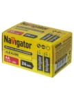 Батарейка NAVIGATOR 14 060 NBT-NPE-LR6-BOX24 24/720 4