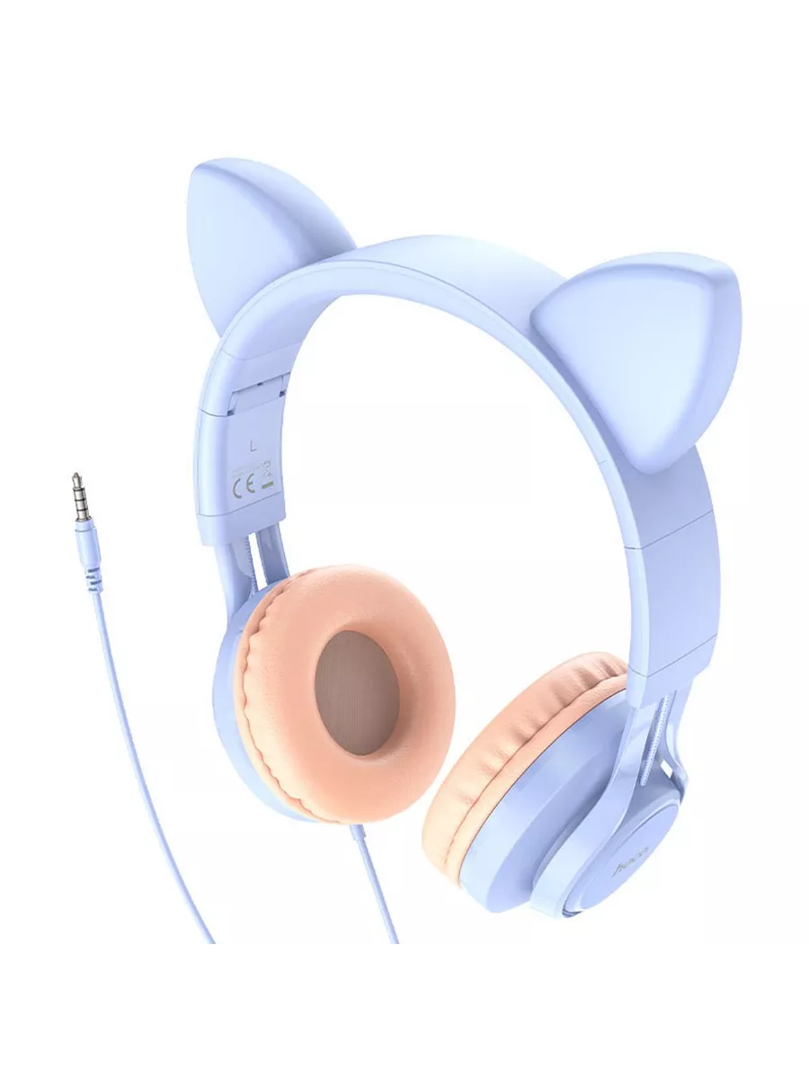 Беспроводная гарнитура HOCO W36 Cat (Midnight Blue) 1 Беспроводная гарнитура HOCO W36 Cat (Midnight Blue) 1