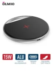 БЗУ OLMIO SUPERBs QI 15W (Черная) 1
