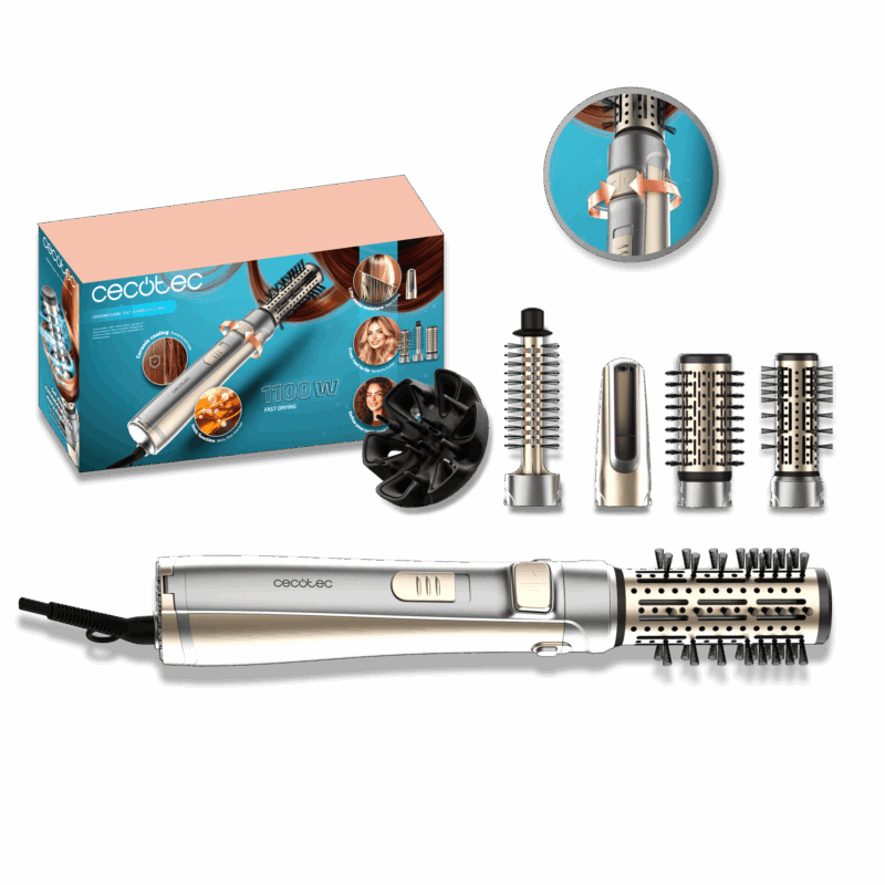 Фен-щетка CECOTEC CeramicCare 5in1 AirBrush Gyro 1