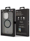 Чехол BMW для iPhone 15 Pro чехол M-Collection PC/TPU Silver Ring Hard Transparent (MagSafe) 5