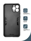 Чехол BORASCO Anti-shock case Apple iPhone 16 Pro черный 2