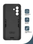 Чехол BORASCO Anti-shock case Samsung Galaxy A16 (Черный) 2