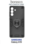 Чехол BORASCO Anti-shock case Samsung Galaxy A16 (Черный) 1