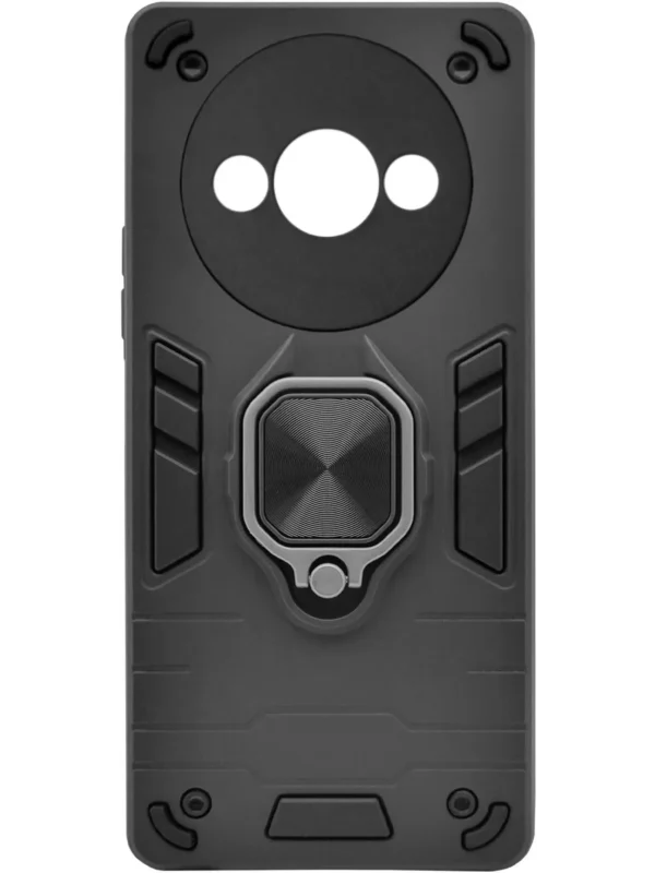 Чехол BORASCO Anti-shock case Xiaomi Redmi A3/ A3X/ POCO C61 (Черный) 1